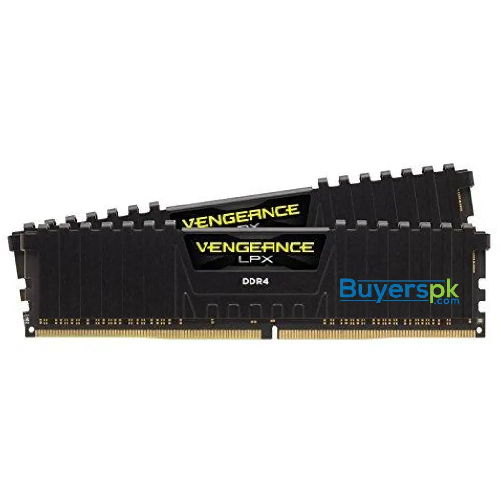 Corsair Vengeance LPX 16GB (2x8GB) DDR4 DRAM 3000MHz C15 Desktop Memory Kit - Black (CMK16GX4M2B3000C15) - RAM Corsair Vengeance LPX 16GB (2x8GB) DDR4 DRAM 3000MHz C15 Desktop Memory Kit - Black (CMK16GX4M2B3000C15) - RAM